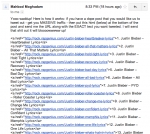 Google ����� ������������� � ��������� Rap Genius ��-�� �������� ������